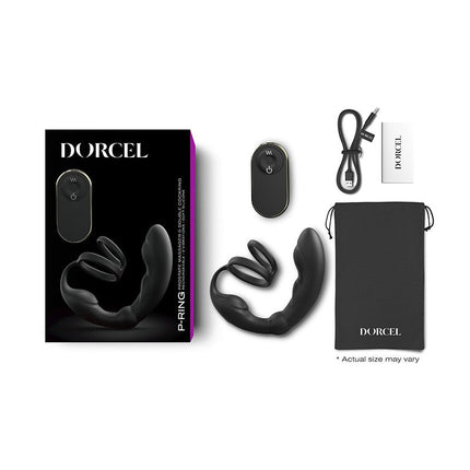 Dorcel P-Ring Perineum Stimulator - black
