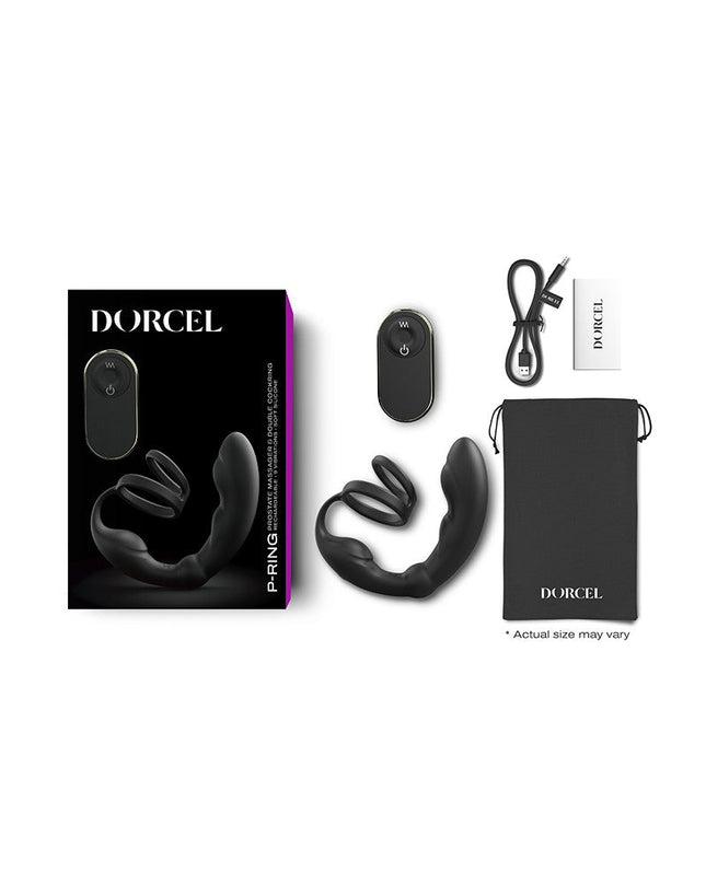 Dorcel P-Ring Perineum Stimulator - black