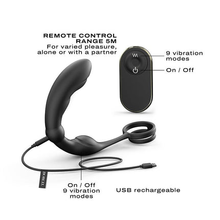 Dorcel P-Ring Perineum Stimulator - black