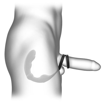 Dorcel P-Ring Perineum Stimulator - black