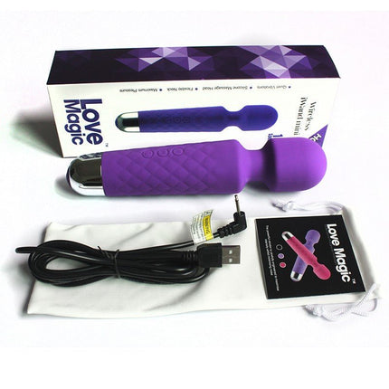 iWand Mini Wand Vibrator - paars - Erotiekvoordeel.nl