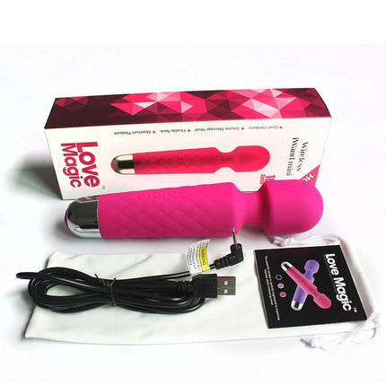 iWand Mini Wand Vibrator - roze - Erotiekvoordeel.nl