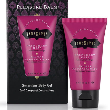 Kama Sutra Pleasure Balm Raspberry Kiss - Erotiekvoordeel.nl