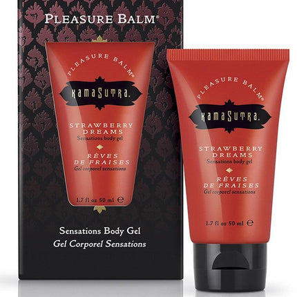 Kamasutra Pleasure Balm Strawberry Dreams - Erotiekvoordeel.nl
