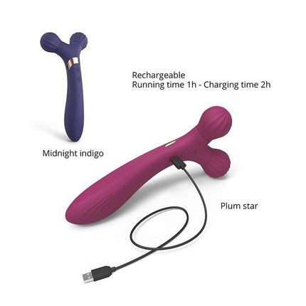 Love to Love FIREBALL Masajeador y vibrador corporal - rosa ciruela