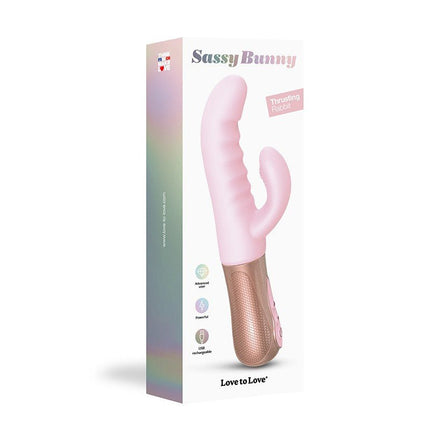 Love to Love SASSY BUNNY Vibrador Conejo - rosa claro