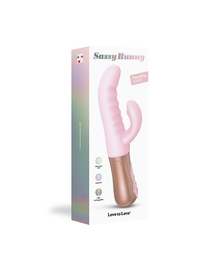 Love to Love SASSY BUNNY Vibrador Conejo - rosa claro