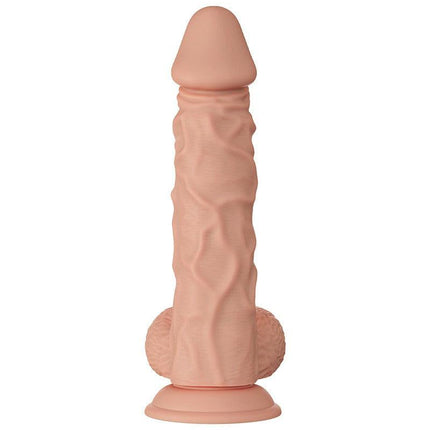 Pretty Love Buraq - Dildo - Realistische Vibrerende Dildo - Lengte 24 cm - Lichte Huidskleur - Geeft Levensechte Ervaring-Erotiekvoordeel.nl
