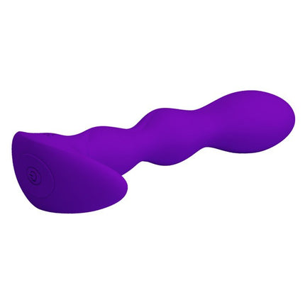 Pretty Love Yale Anal Vibrator - purple