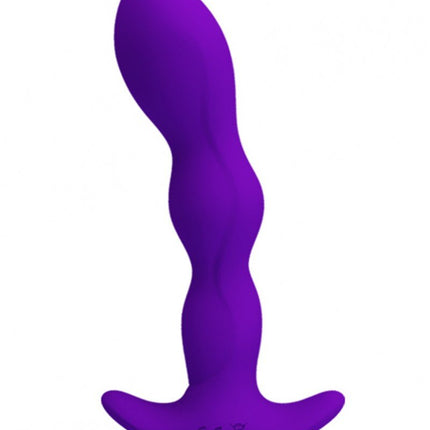 Pretty Love Yale Anal Vibrator - purple