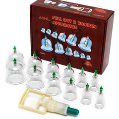 Rimba Bondage Play Cupping Set met 12 cups - Erotiekvoordeel.nl
