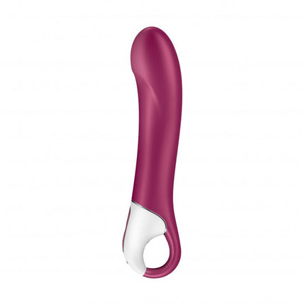 Satisfyer Big Heat Verwarmde G-spot Vibrator met APP control - berry rood