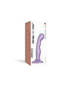 Strap-On-Me G-spot en P-spot Dildo - metallic lila