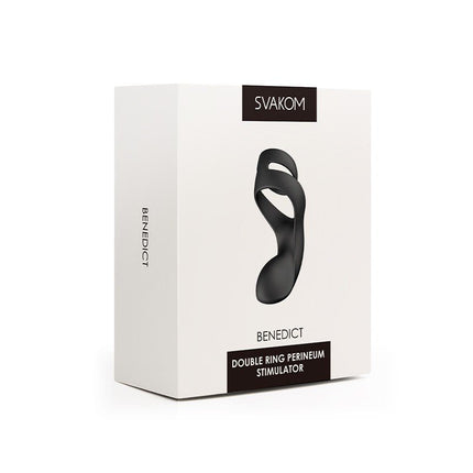 SVAKOM Benedict Vibrerende Perineum Stimulator - zwart