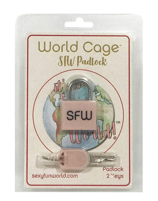 World Cage Lock for Chastity Cage