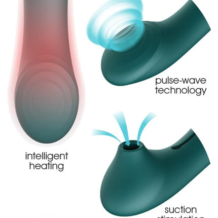 ZALO Queen PulseWave vibrator - Amethyst Paars - Erotiekvoordeel.nl