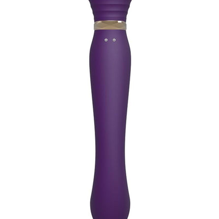 ZALO Queen PulseWave vibrator - Amethyst Paars - Erotiekvoordeel.nl
